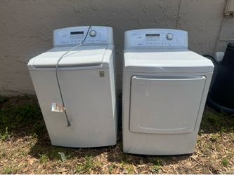 LG washer and dryer