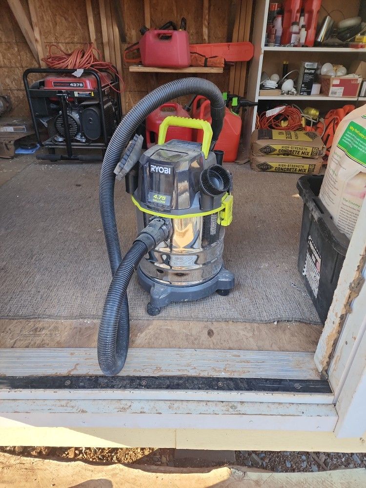 Ryobi Cordless Shop Vac (Newest Gen)
