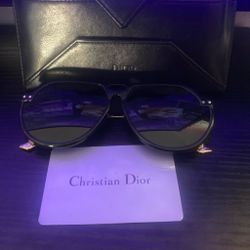 Christian Dior Aviator Sunglasses