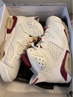 Retro 6 Maroon
