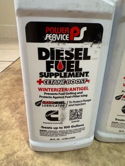 Diesel Fuel Supplement anti-gel