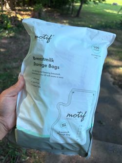 Breast milk bags