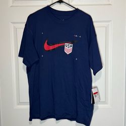 USA soccer Nike tee shirt