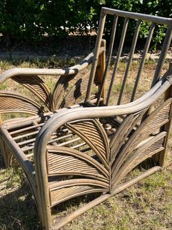 vintage rattan chair- Pick Up Only Highland Park 90042