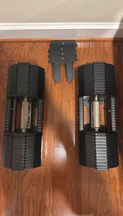Rep x pepin Adjustable Dumbbells Set 125lb