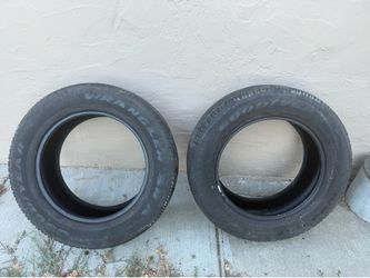 2 used good year tires 265/60 r20