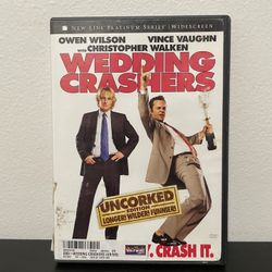 Wedding Crashers DVD Uncorked Unrated Edition Platinum Series Vince Vaughn 2006