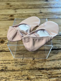 Stella kids Size Pink Leather Ballet Slippers