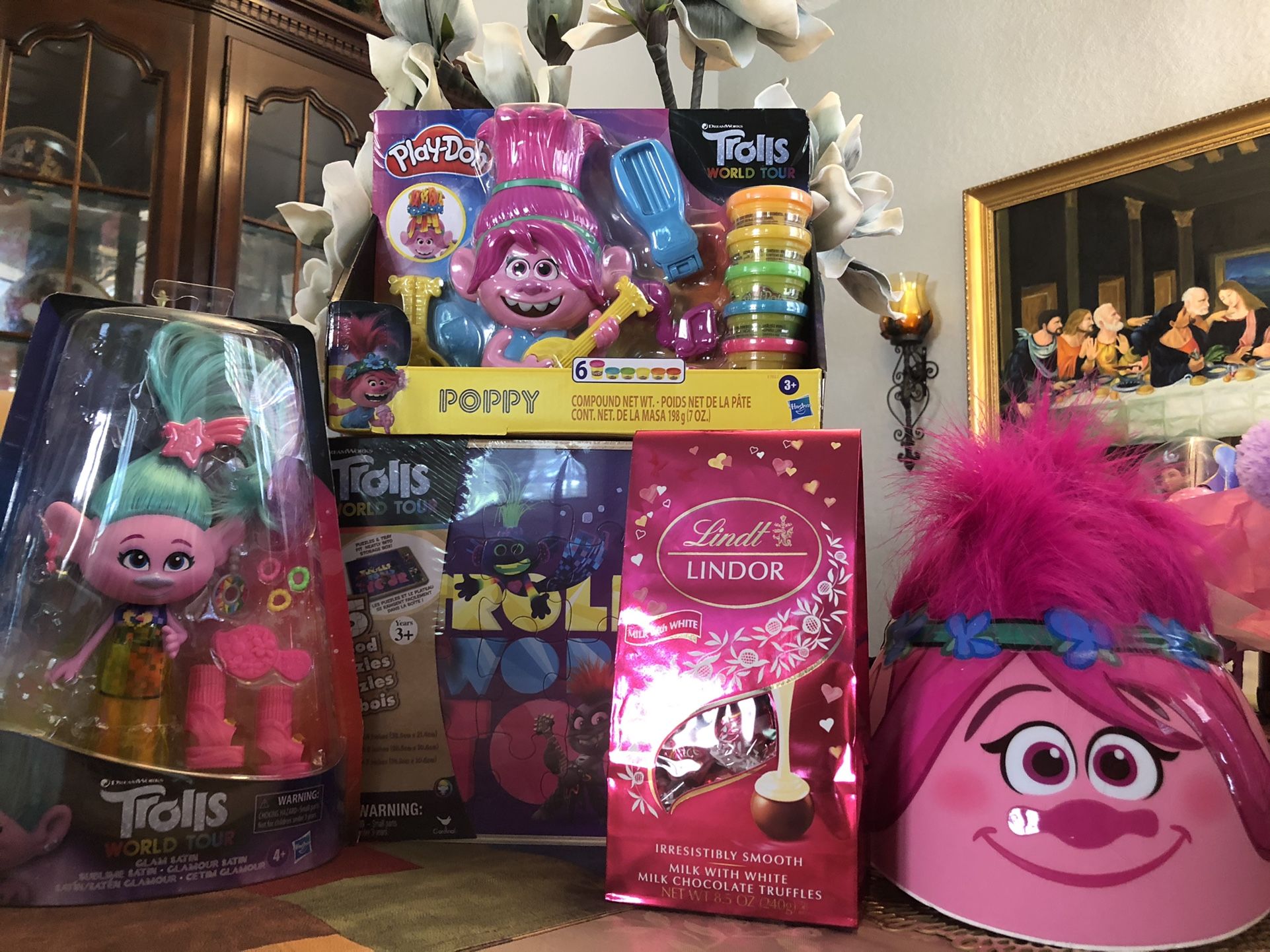 Trolls Birthday Gift Basket!!!