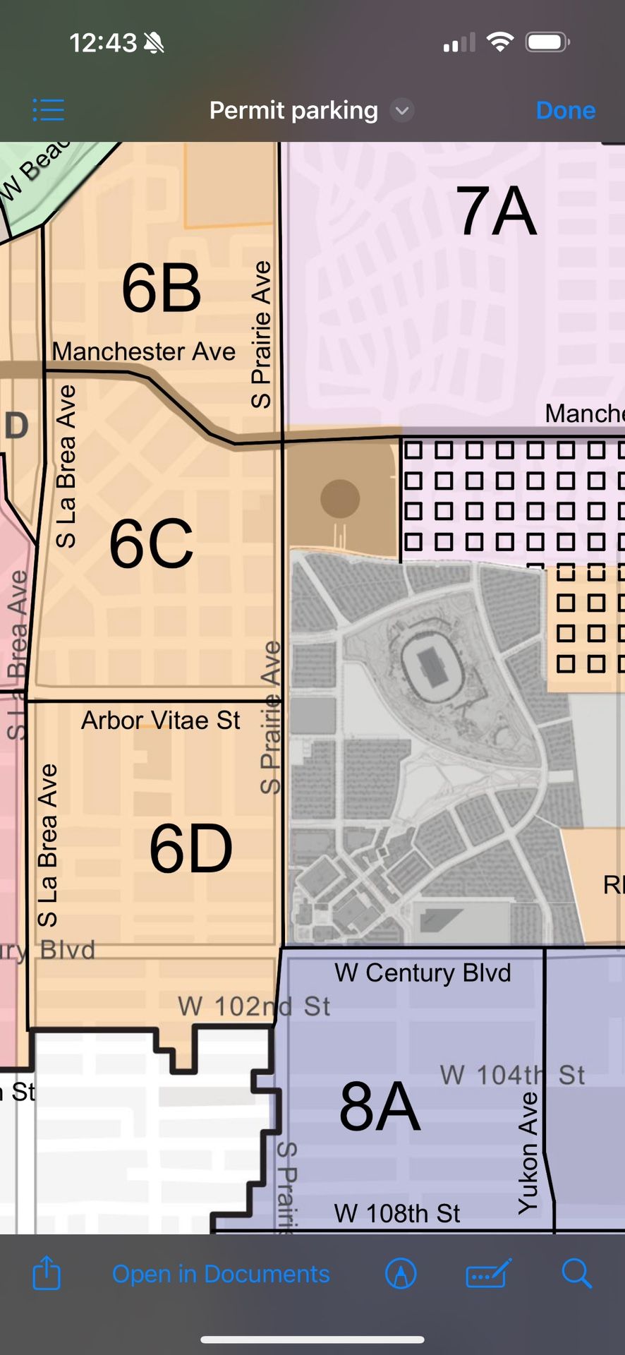 Parking available for Rams game, chargers game this weekend and remainder of the season 😌