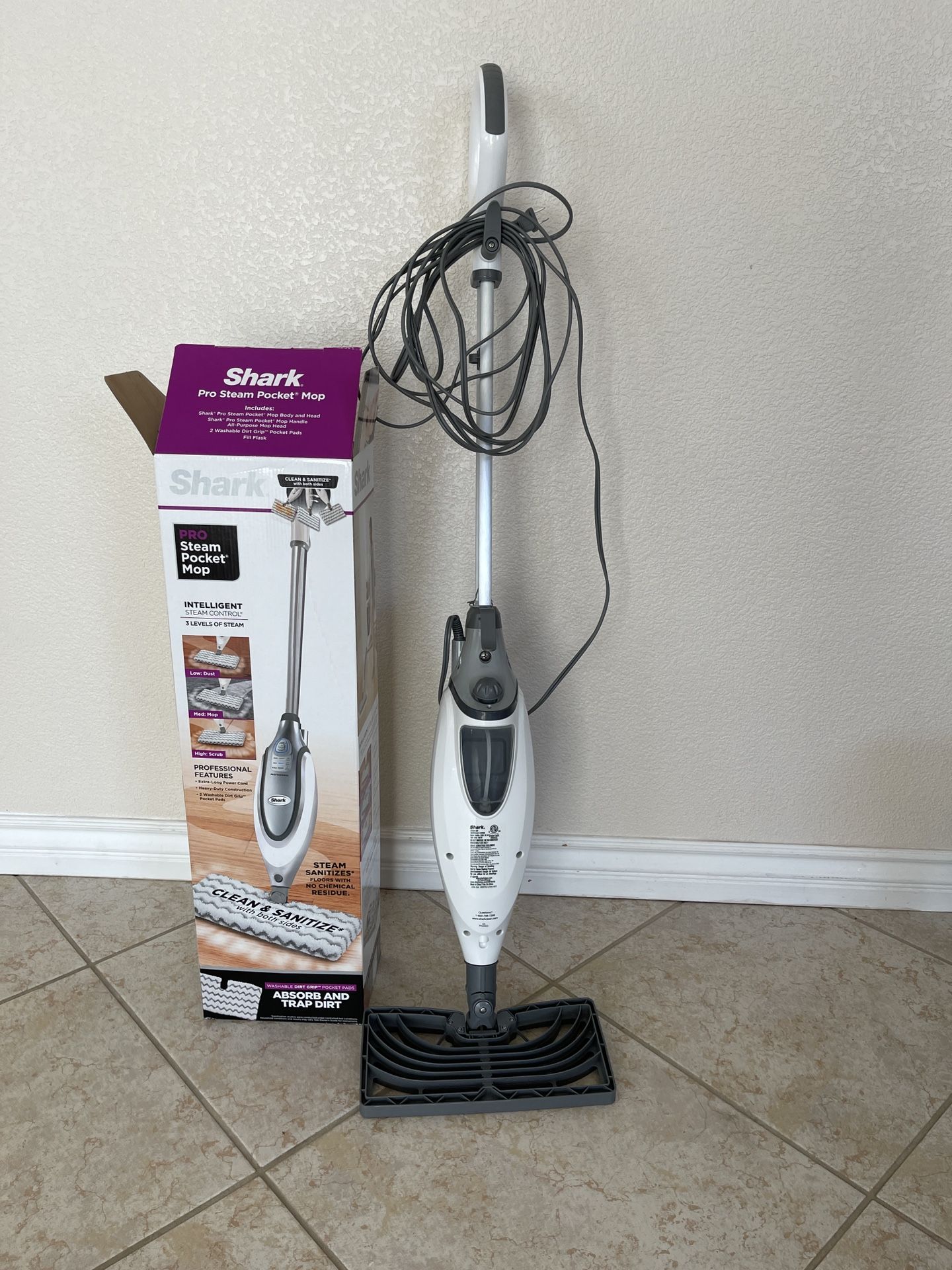 Shark Professional Steam Pocket Mop - S3601