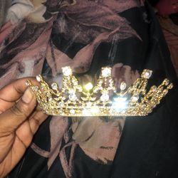 Gold Costume Tiara/crown