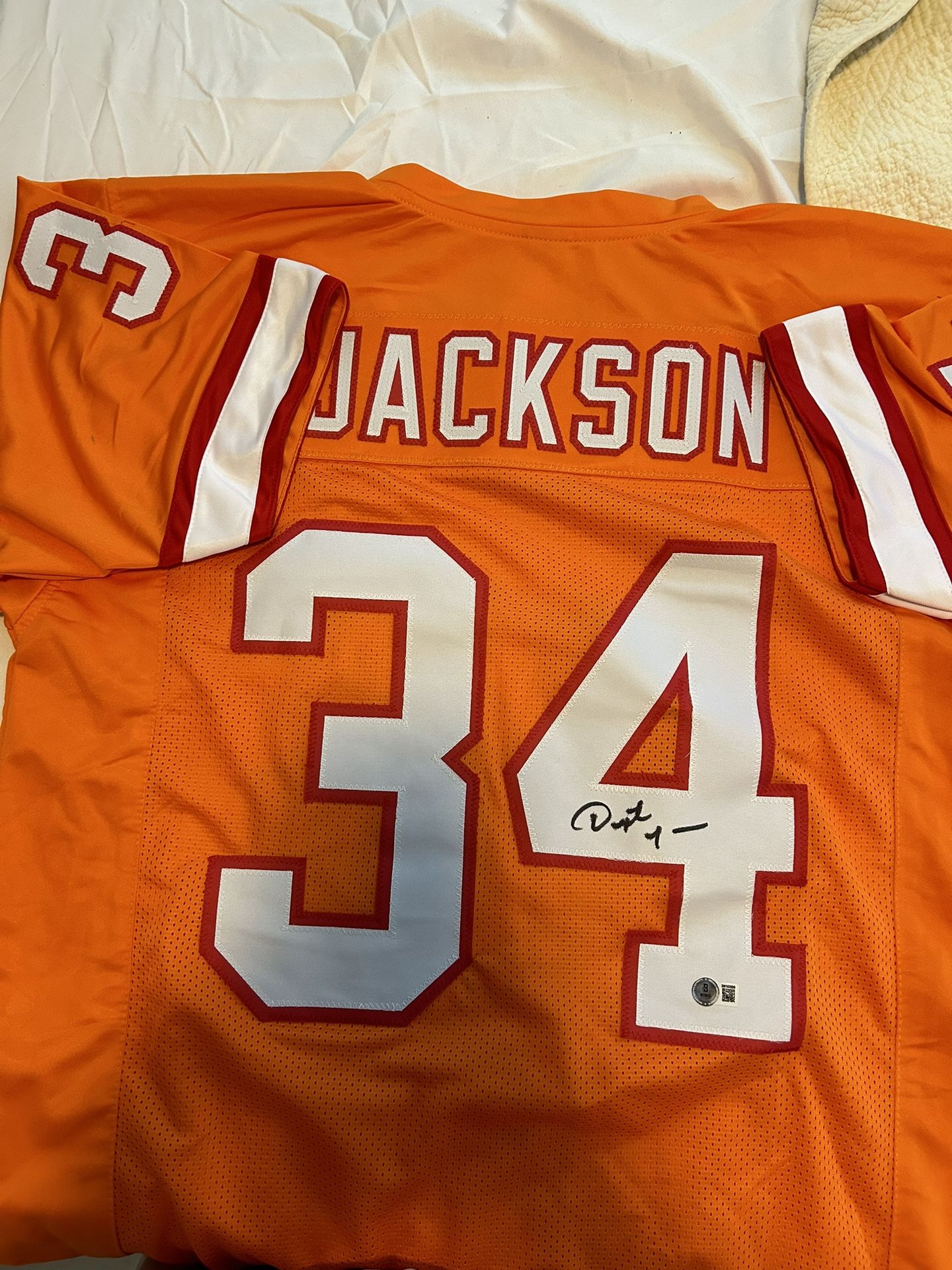 Dexter Jackson Signed Jersey