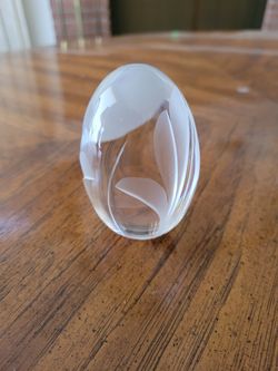 Crystal Paperweight.