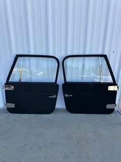 Jeep CJ FULL DOORS Black 1976 through 1980