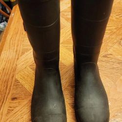 Men Steel Toe Rain Boots Size 8