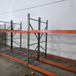Heavy-duty shelving for pallets or heavy loads- 3 Full 