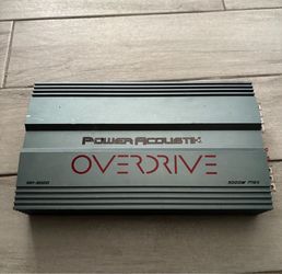 power acoustik overdrive 3000 watt amp