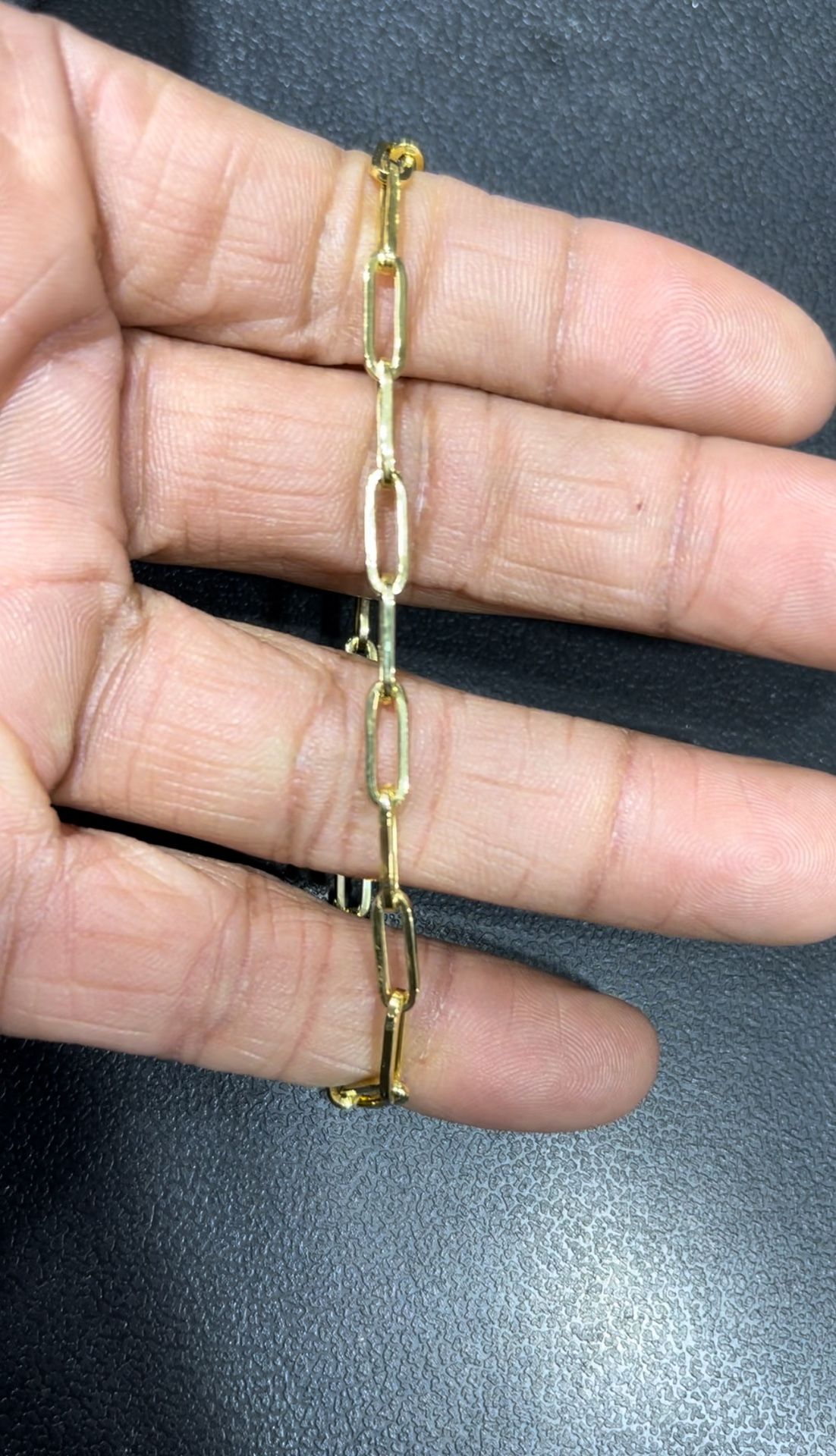 Paper Clip Link Bracelet