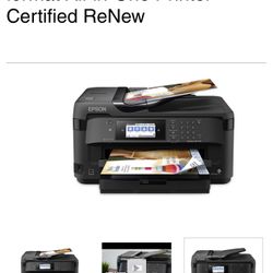 WorkForce WF-7710 Wide-format All-in-One Printer- Certified ReNew