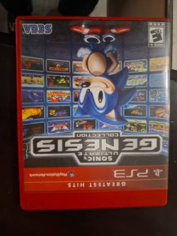 Ps2 sonic genesis  game
