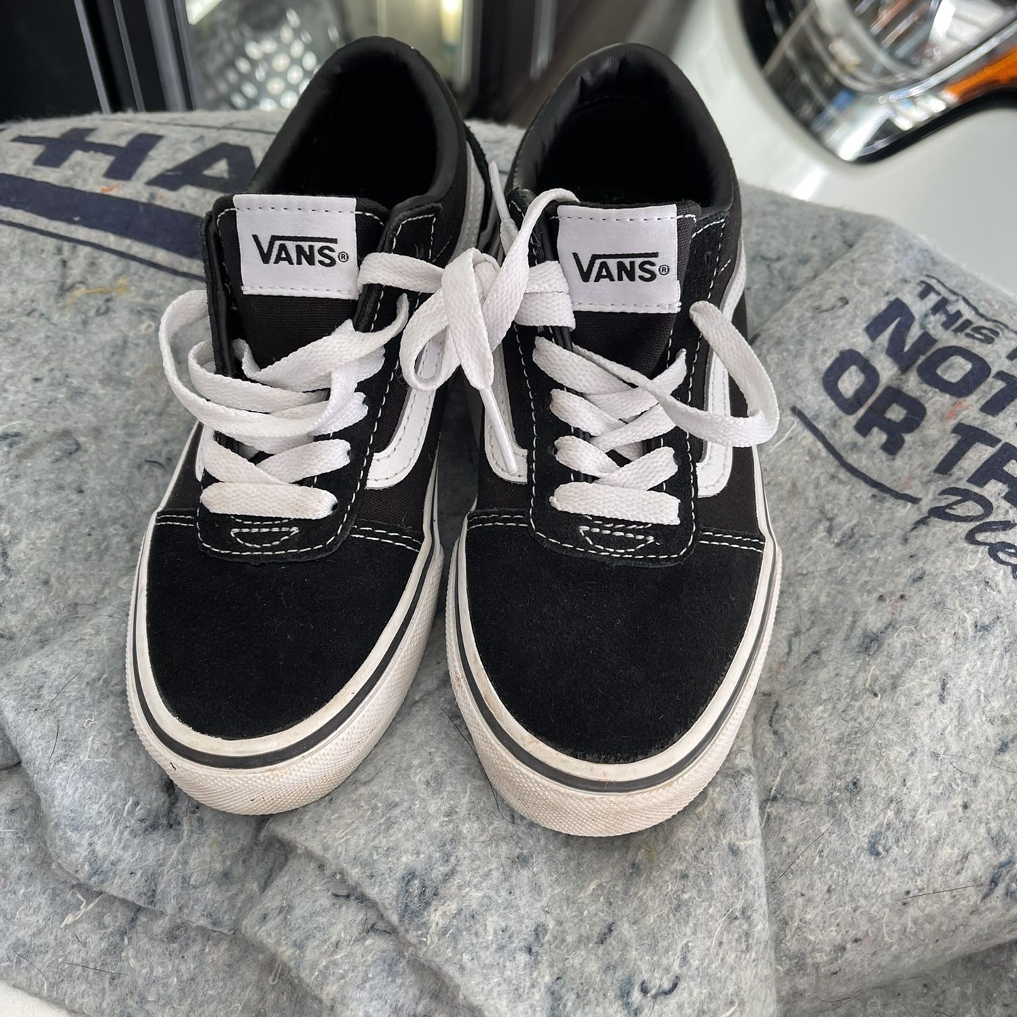 Boys Size 1 Vans ~ Shoes