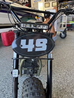 Electric mini bike EBOX Dragster