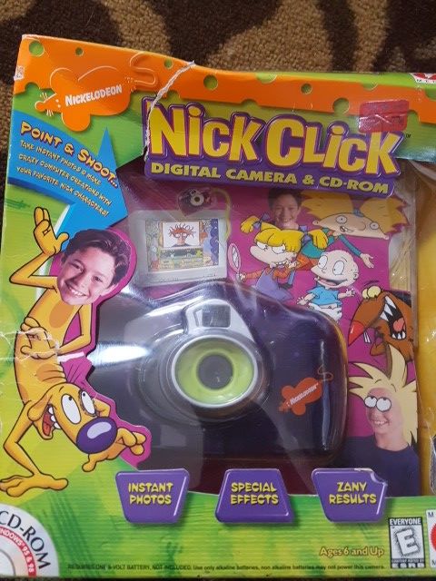 Nick Click digital camera & CD-ROM