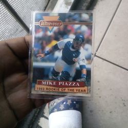 1993-94 Mike Piazza Rare Ultra Pro Baseball Card