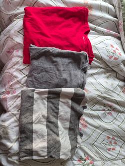 Boys XL long sleeve shirts set of 3