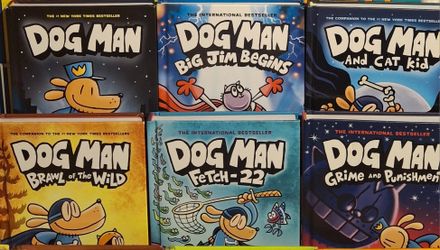 DOG MAN HARDBACKS