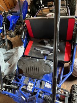 TrailMaster Mini Go-Kart Blue