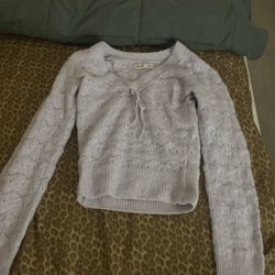 Hollister Purple Sweater