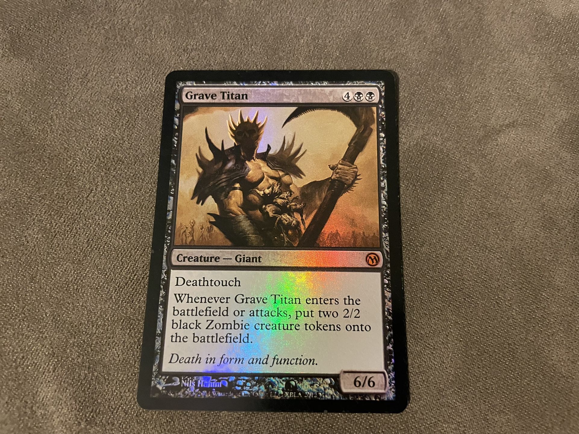 MTG Grave Titan 2012 Promo Foil