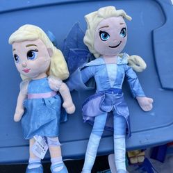 Elsa/Alice In Wonderland Plushies 