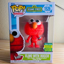 Sesame Street: Elmo With Rocco Funko Pop! Exclusive