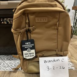 Yeti Crossroads back pack 27