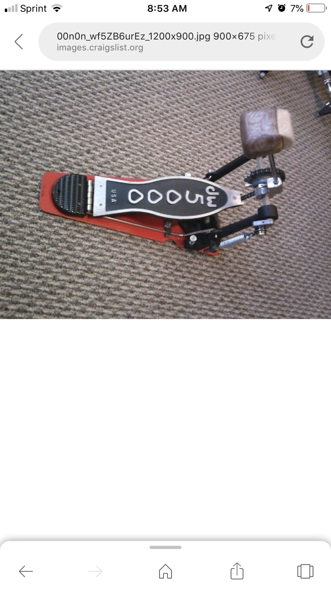 Dw drum pedal