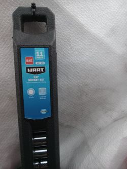 HART 11 Piece Set Of Sockets. Brand New Never Opened