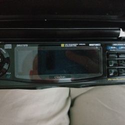 *Old School Clarion Pro Audio DRX-7375 w/matching 12-disc CD Changer