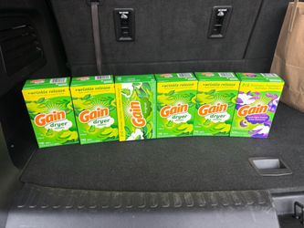 Gain dryer sheets