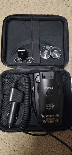 Escort Passport 9500ix GPS Radar & Laser Detector – Complete with Case & Power Cord