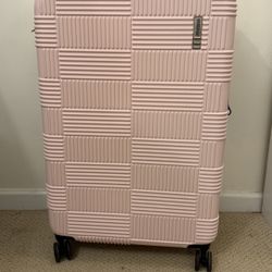Hard Side Spinner Luggage- Pink 