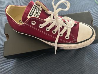 Converse Maroon Shoes