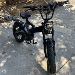 Euy K6 fat tire long range E-mountain bike