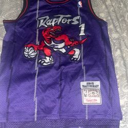 Tracy McGrady Toronto Raptors Purple Jersey