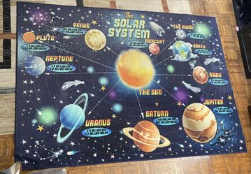 Solar System Rug 