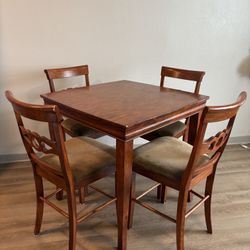 Cherry Wood Dining Set