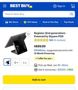Square POS & Register (not Printer)
