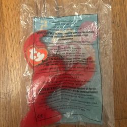 Ty Teenie Beanie Baby #5 Pinchers McDonalds Happy Meal Toy 1998 NEW Vintage